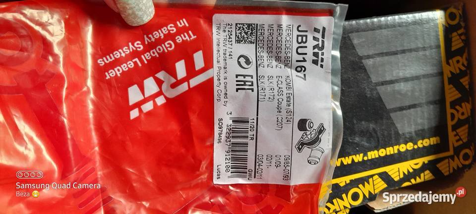 CZYSZCZENIE GARAŻU Nowe Części Zawieszenia Łódź sprzedam