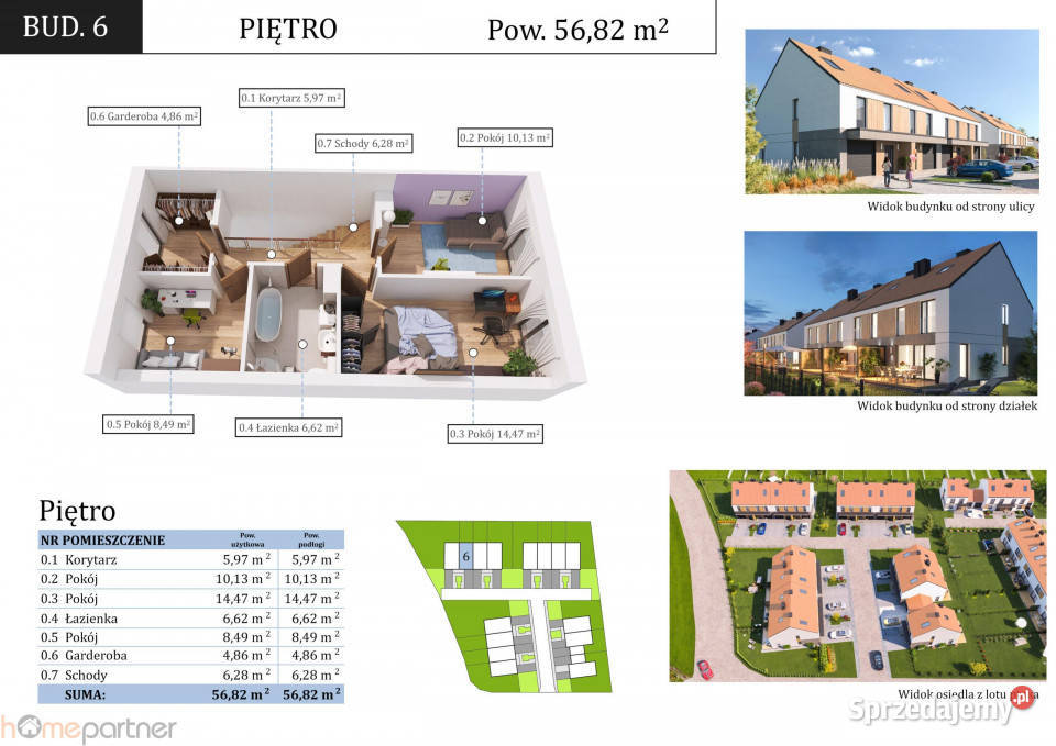 Dom szeregowy 11372m2 Dobrzykowice sprzedam