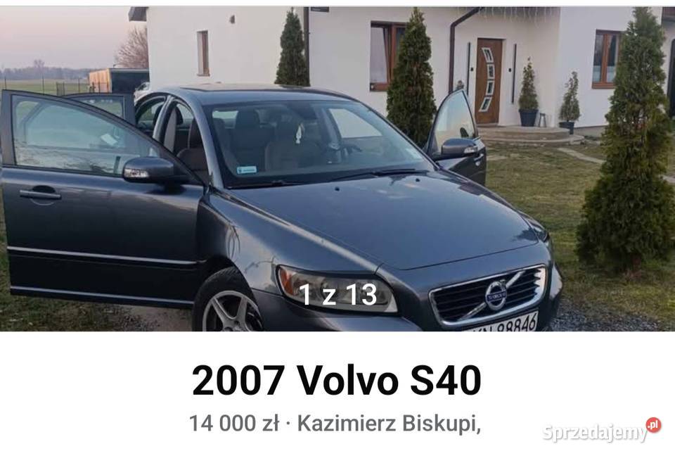 Volvo s40 garażowany wielkopolskie Dębówka
