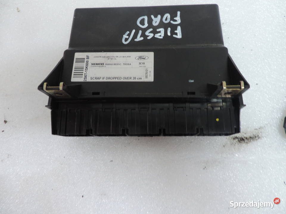Moduł komfortu Ford Fiesta MK5 5WK48031C Nowy Sącz sprzedam