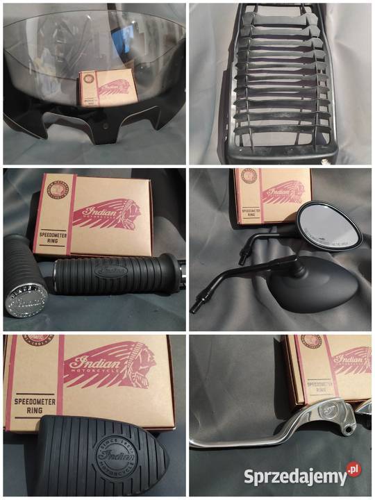 INDIAN KIEROWNICA 1100 CHROM CZARNY Luboszyce