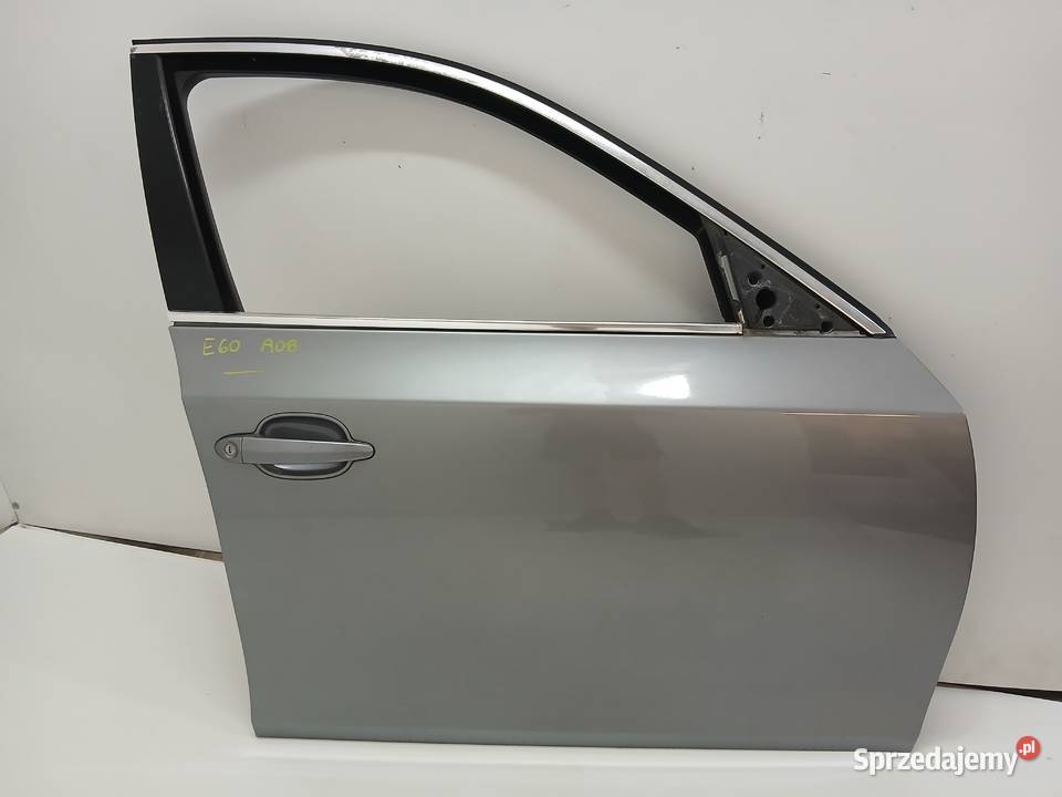DRZWI PRAWY PRZÓD BMW E60 E61 SILBERGRAU A087 Drzwi Strzyżewice