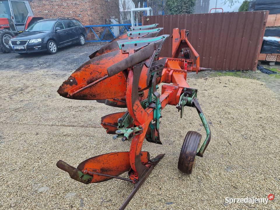 pług obrotowy Kverneland E1 3 skiby resor Zelów