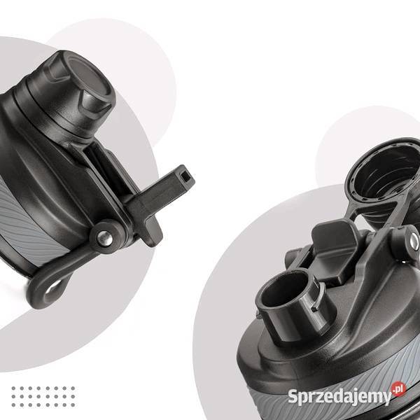 Bidon termiczny rowerowy na napoje 550 ml czarny Tomaszów Mazowiecki sprzedam