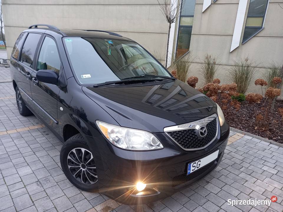 MAZDA MPV 23 LPG 6osobowa 2004r Butla do 2026r Gliwice