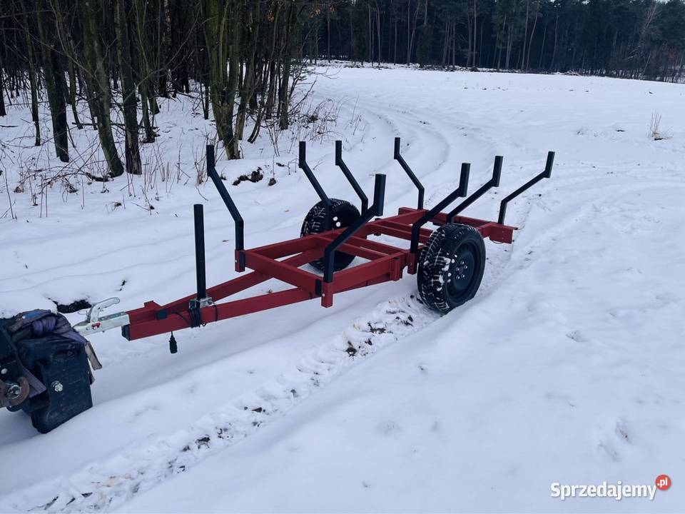 Przyczepa leśna ogrodnicza sadownicza ogrodowa Ogród Olkusz