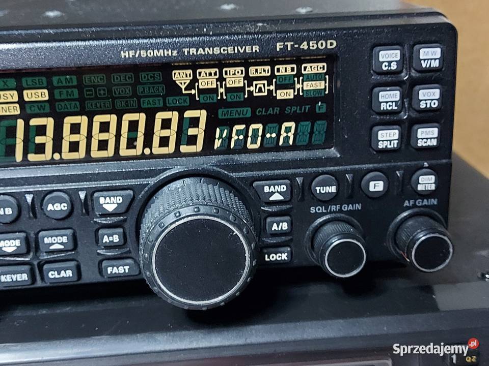 YAESU FT450 D plus antena Long Wire Opoczno