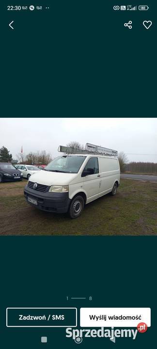 Sprzedam bagażnik dachowy Volkswagen T5 Gruczno