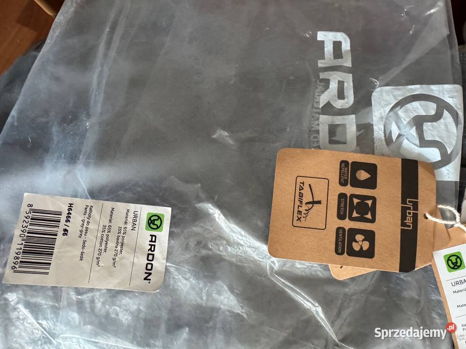 Ardon Urban H6466 spodnie robocze szare 56 Odzież codzienna
