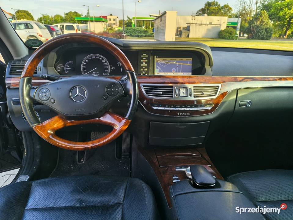 MERCEDES S W221 4x4 zamiana Sedan / Limuzyna Klasa S Poznań