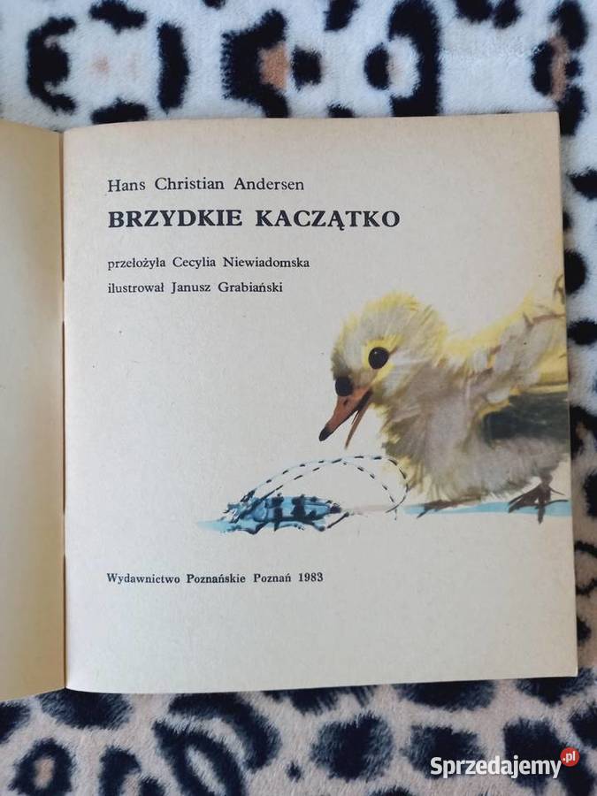 Brzydkie kaczątko wydanie 1983 PRL Książki dla dzieci Kraków sprzedam