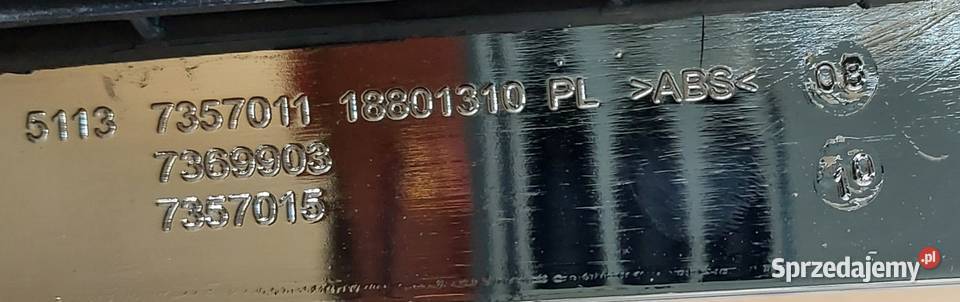 GRILL NERKA ATRAPA KOMPLET LEWA PRAWA BMW 7 G11 Mielęcin