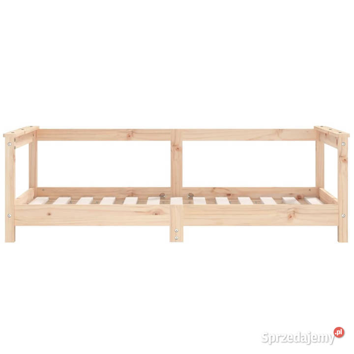 Rama łóżka dziecięcego 70x140 drewno sosnowe