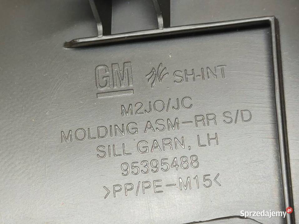 Listwa Nakładka na Próg Opel Karl 95395488 Pleszew