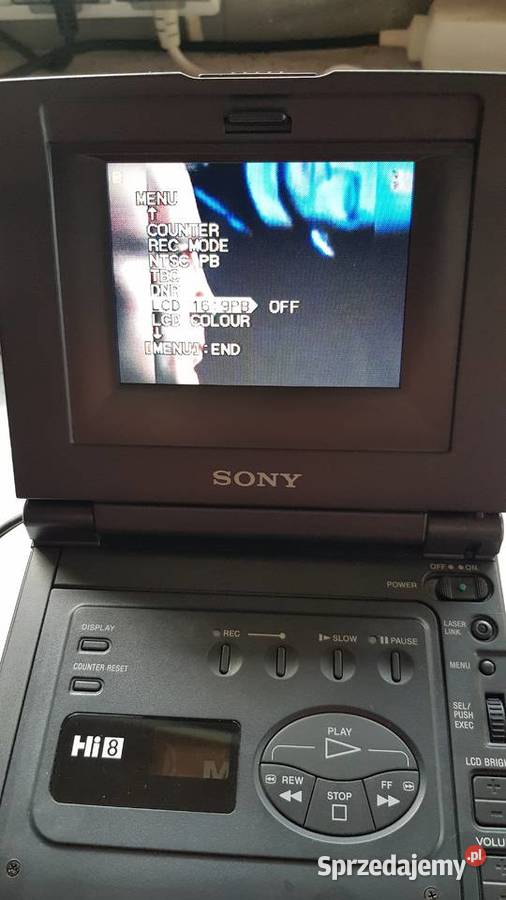 SONY GVA500E PAL HI88MM VIDEO WALKMAN Magnetowid mazowieckie Warszawa sprzedam