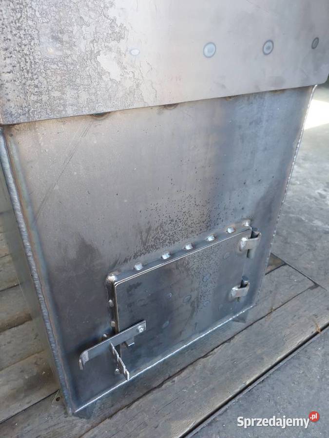 Wędzarnia Grill Smoker Blacha 3 mm Cała Spawana Trzebież