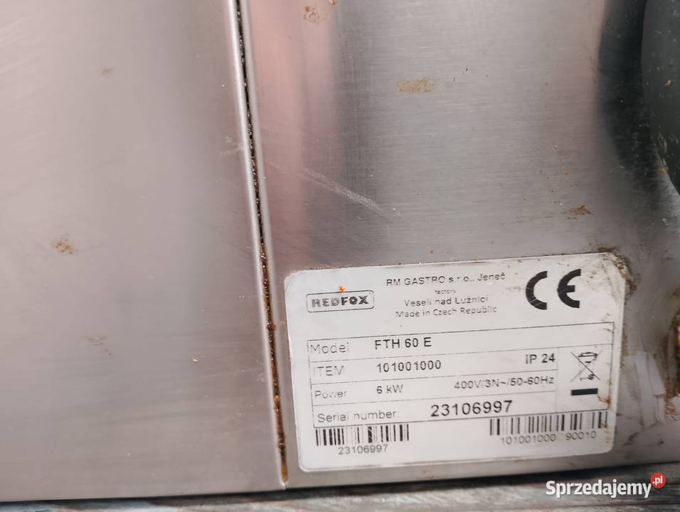 Płyta grillowa elektryczna Redfox FTH 60 E dolnośląskie