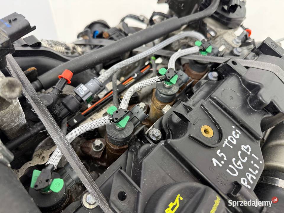 SILNIK UGCB Ford Transit Tourneo Courier 15 TDCI Części samochodowe Chełm sprzedam