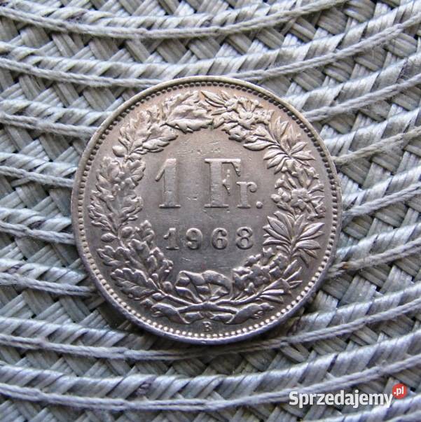 Szwajcaria 1 Frank 1968r Kalisz