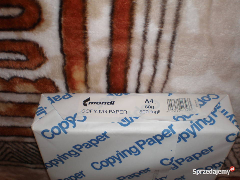 Sprzedam papier formatu A4 nowy podkarpackie sprzedam