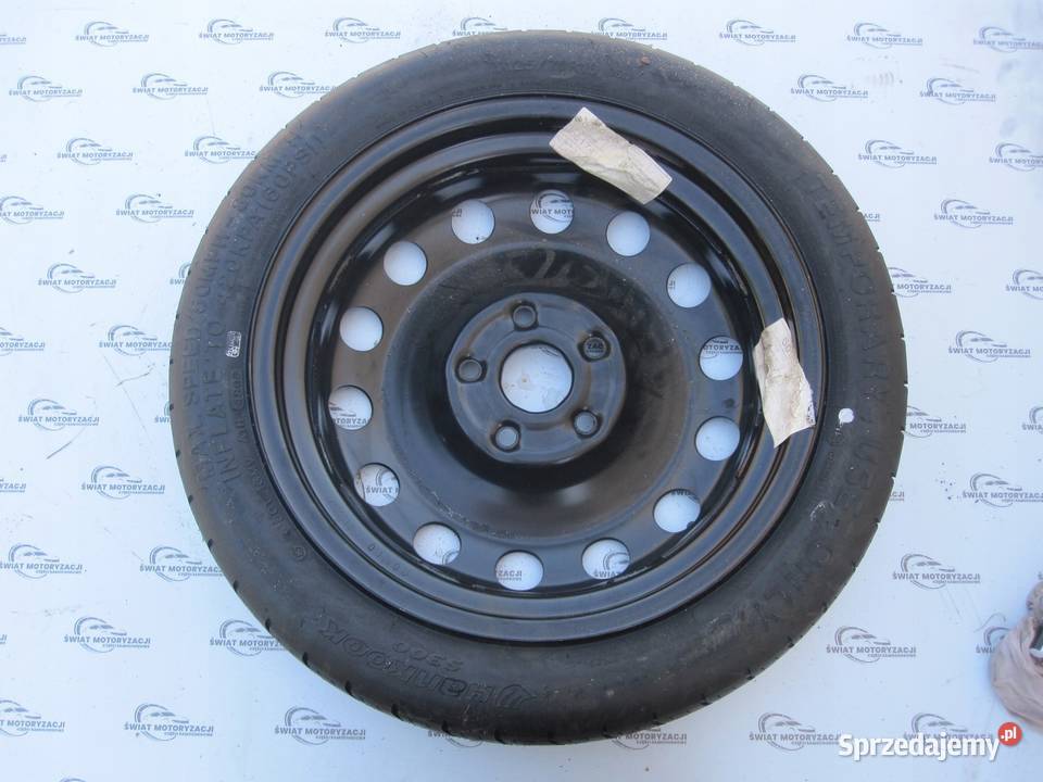 GOLF AUDI SEAT ALTEA koło dojazdowe 1257016 96M Kielce sprzedam