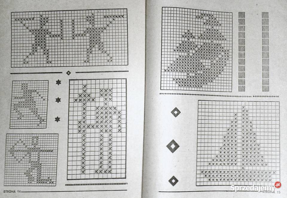 Motywy krzyżykowe Morze i Ziemia Ewa Gorzelany Książki i Podręczniki Chełm
