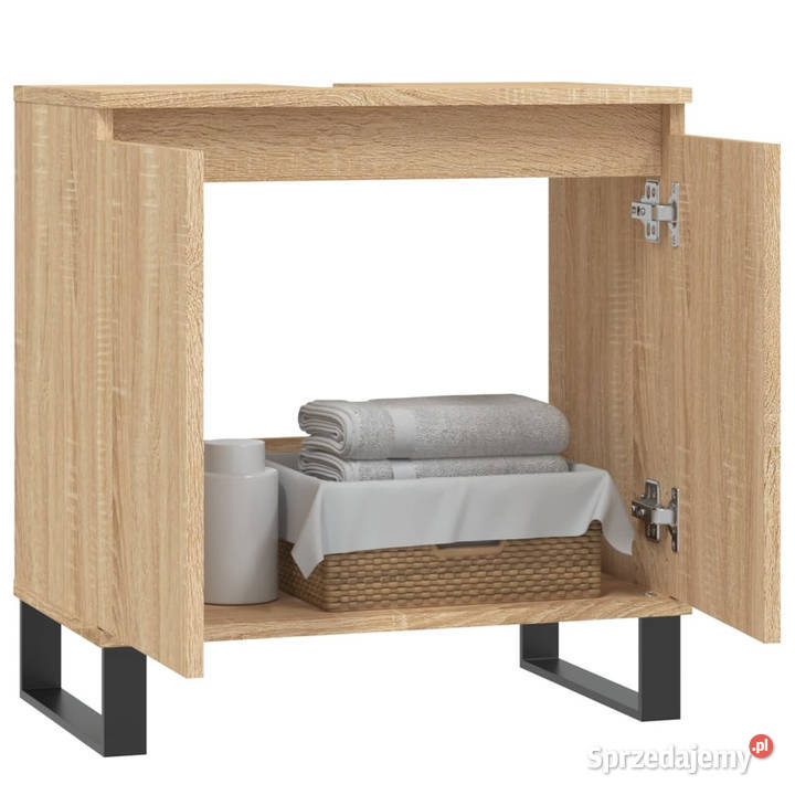 Szafka łazienkowa dąb sonoma 58x33x60 WM831591 Warszawa sprzedam