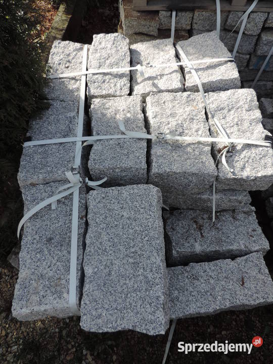 Kostka Czerwona VANGA 811 Granit Kamień Murowy Dom i Ogród Oświęcim