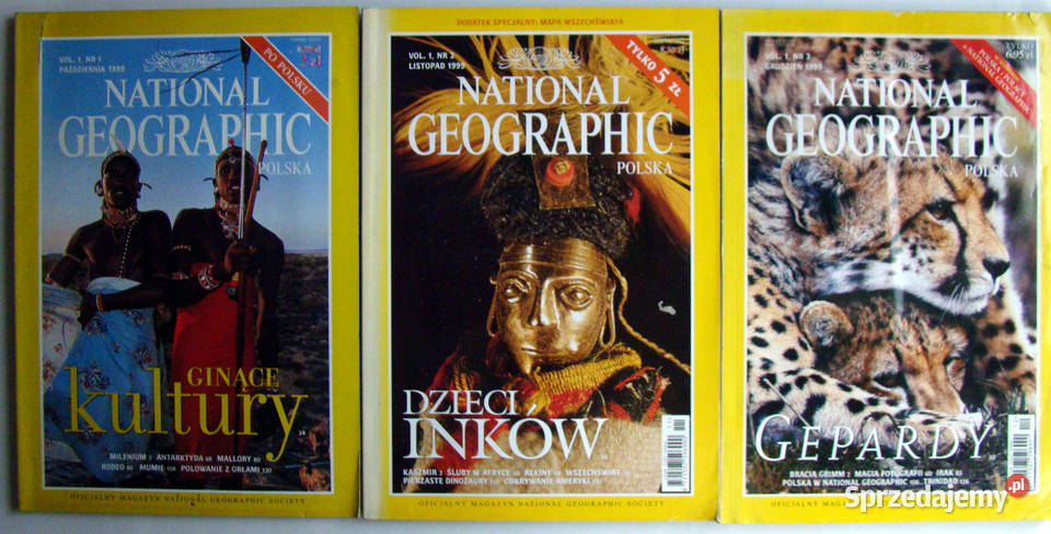 National Geographic Polska rocznik 1999 Limanowa