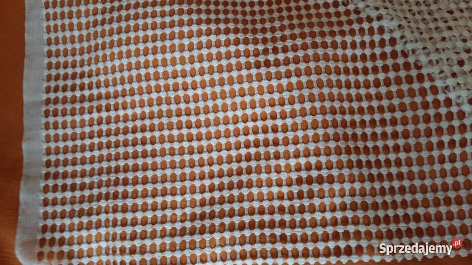 Firanka biała 105x174 o pgrubionych Łódź sprzedam