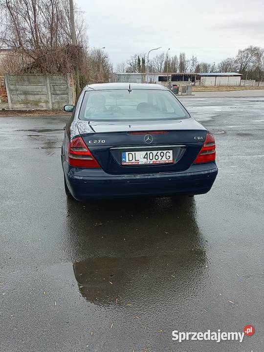 Mercedes E klasa 27 CDI Automat Opłaty na Sieradz