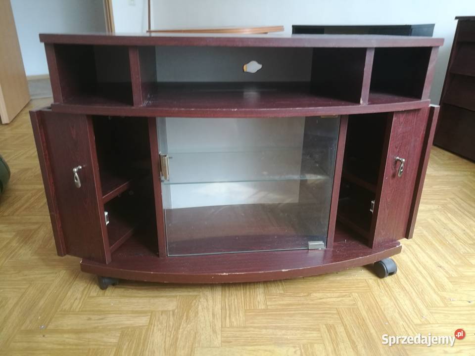Stolik RTV mahoń Warszawa sprzedam