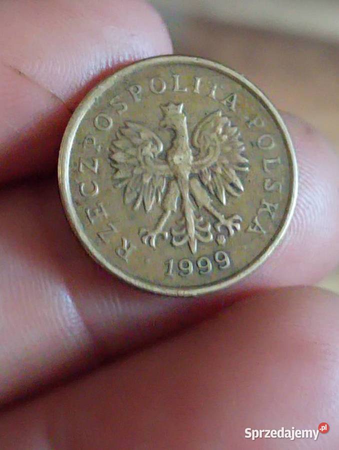 Sprzedam monete 5 groszy 1999 r Chełm