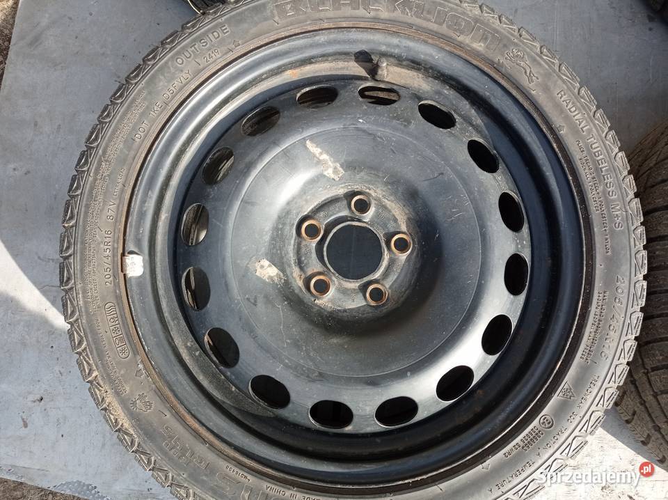 Koła 16 5x100 opony 20545 r 16 Samochodowe Kielce