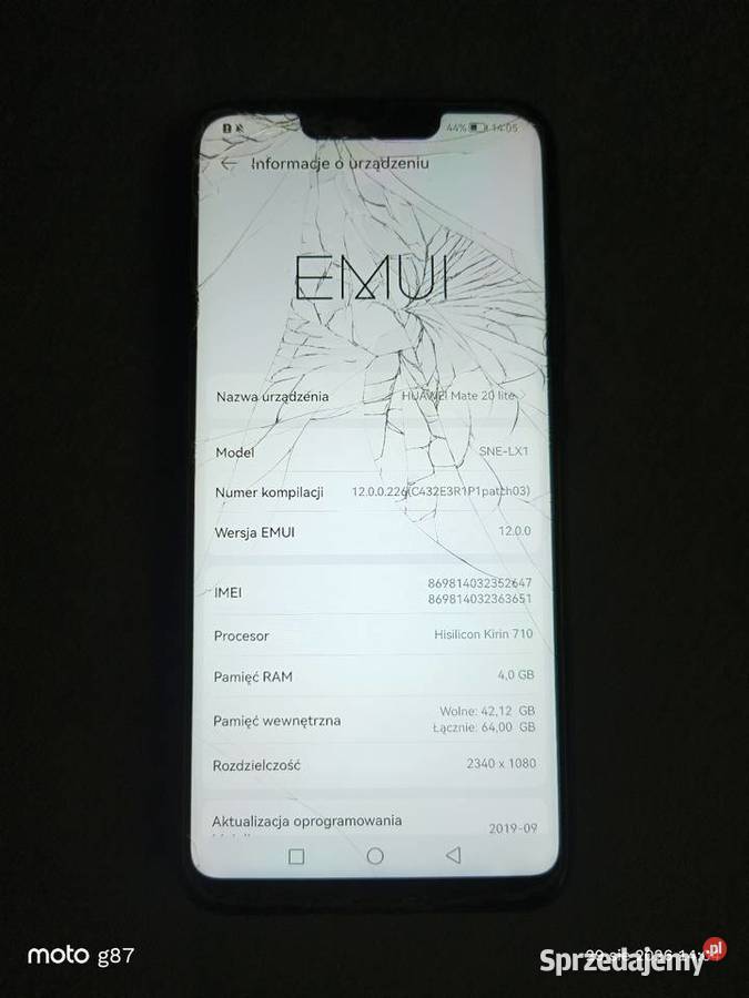Huawei Mate 20 Lite 464 GB Dual SIM dolnośląskie Kudowa-Zdrój