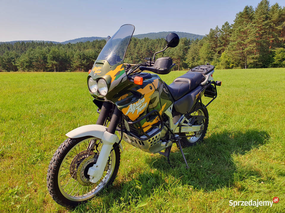 Honda XRV 750 Africa Twin RD 07A zadbana dodatki łańcuch Katowice