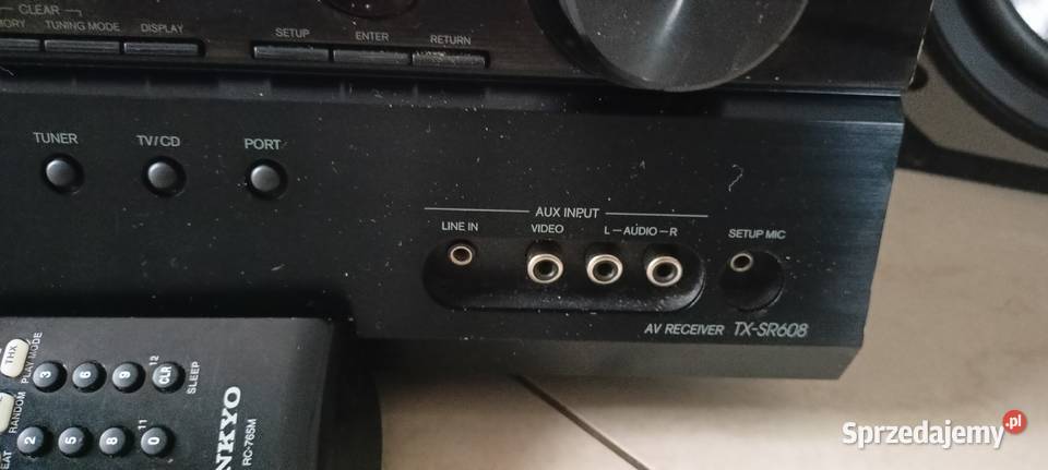 Onkyo TX SR608 Amplituner 72 świętokrzyskie Sędziszów