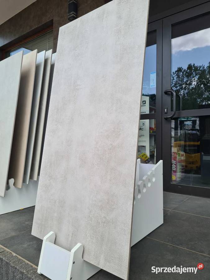 Płytki gres STARK PURE GREY mat 60X120 gat 2 Płytki i fugi Opoczno
