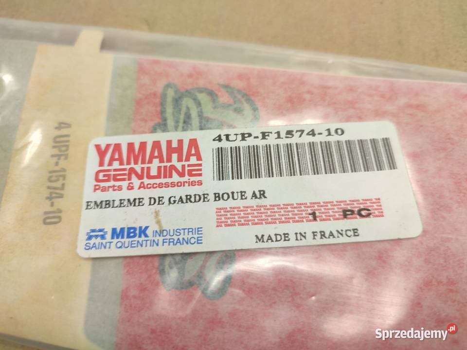 NAKLEJKA PRAWY PRZÓD YAMAHA CW50RSP 1997 Akcesoria samochodowe