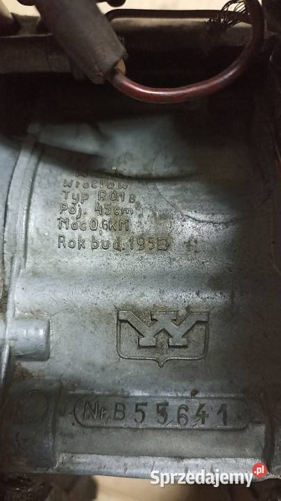 GNOM silnik rowerowy WSK Wrocław typ R01B Chełmno