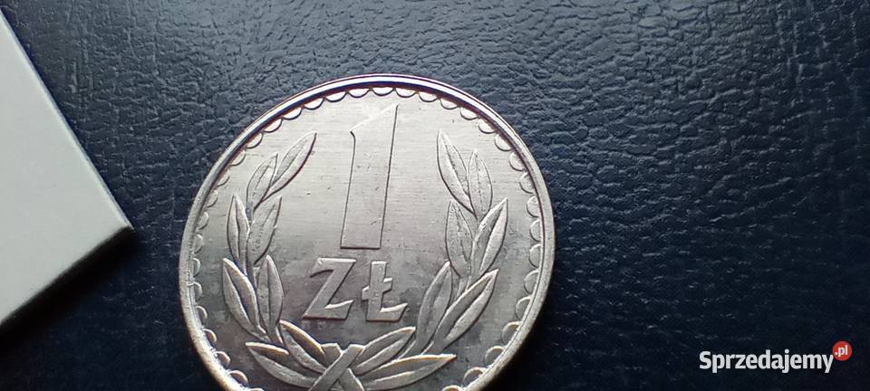 Stare monety 1 złoty 1983 PRL Polska cudo Lesko