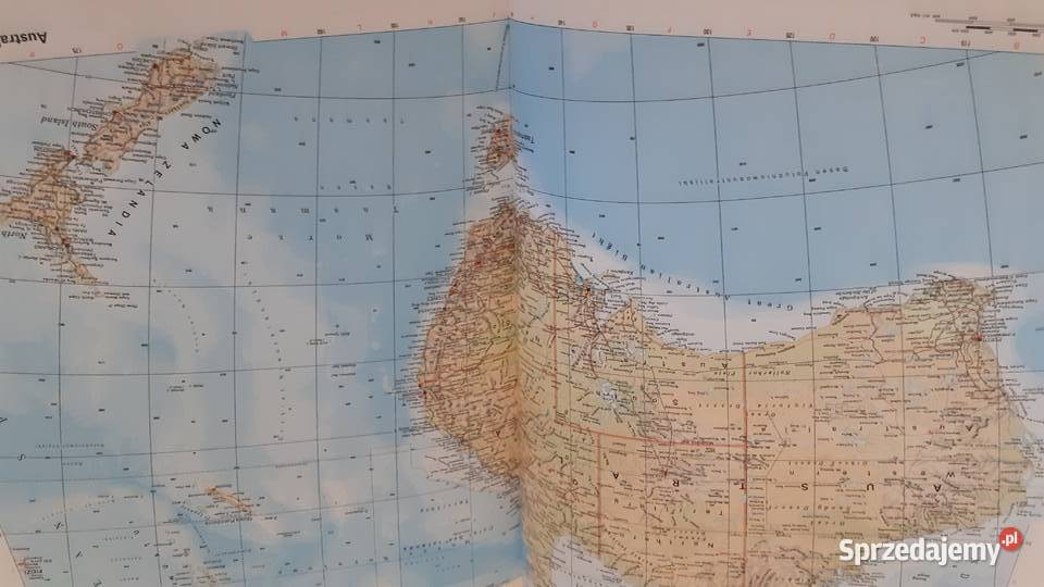 Atlas świata przeglądowy Szczecin