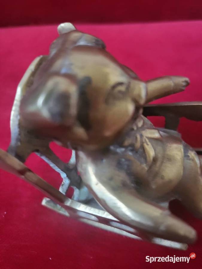 Figurka kolekcjonerska z mosiądzu PROSIACZEK NA