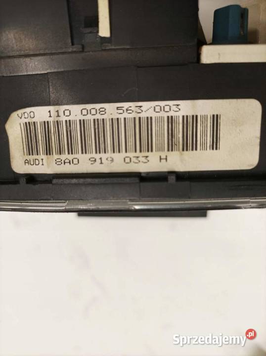 LICZNIK 8A0919033H 20 B Audi 80 IV 19911996 B4 Liczniki i zegary