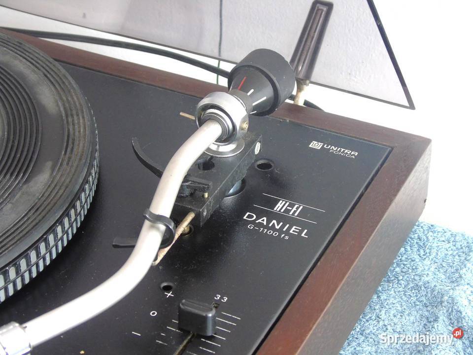Gramofon UNITRA FONICA G1100 fs DANIEL DOSTAWA Jasło