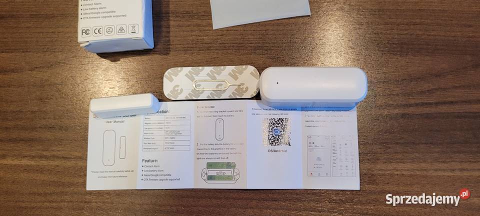 SMART WIFI czujnik otwarcia drzwi okna śląskie Sosnowiec