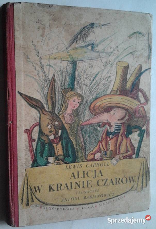 ALICJA W KRAINIE CZAROW LEWIS CAROLL Kultura i Rozrywka