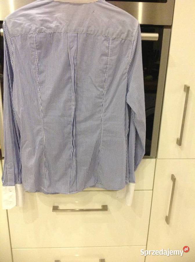 Koszula Damska TRUSSARDI JEANS SM Niebieskie długi Nowa Sól