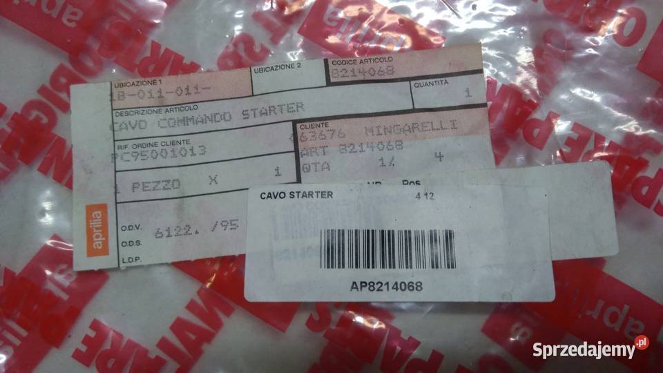 LINKA LICZNIKA ORGINAŁ APRILIA TUAREG RALLY 50 podlaskie Bielsk Podlaski sprzedam