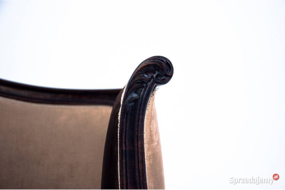 Zabytkowa sofa z końca XIX wieku Europa Północna Chorzów
